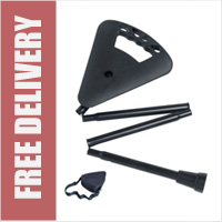 Folding Black Flipstick
